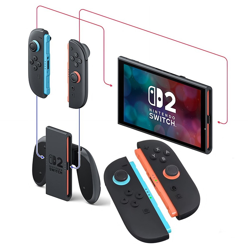 Wireless Gamepad Left & Right Game Controller For Nintendo Switch2 Joy-Con2 SP