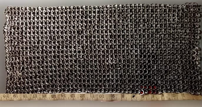 Chain Mail Sheet Flat Ring Alt Solid Ring Riveted 9mm Rings 18 Gauge Steel