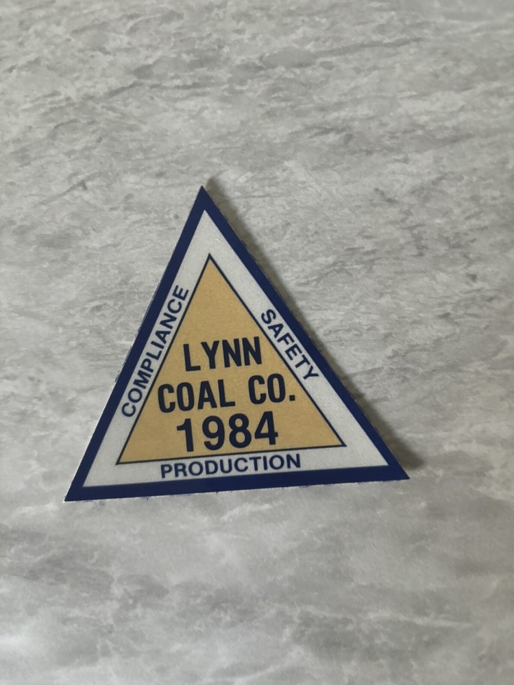 COAL MINING STICKERS Nice Older One