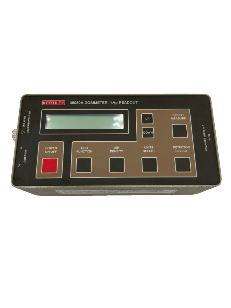 Keithley 35050A Dosimeter / kVp Readout