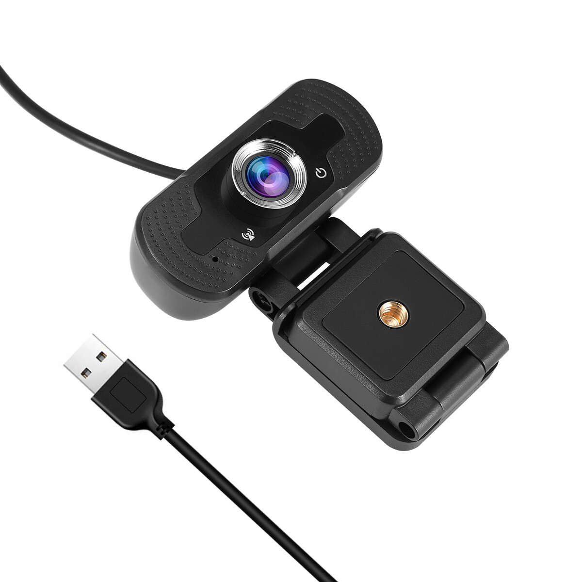 Webcam with Microphone for Desktop 1080P HD USB Computer Camera W/ Privacy Cover
