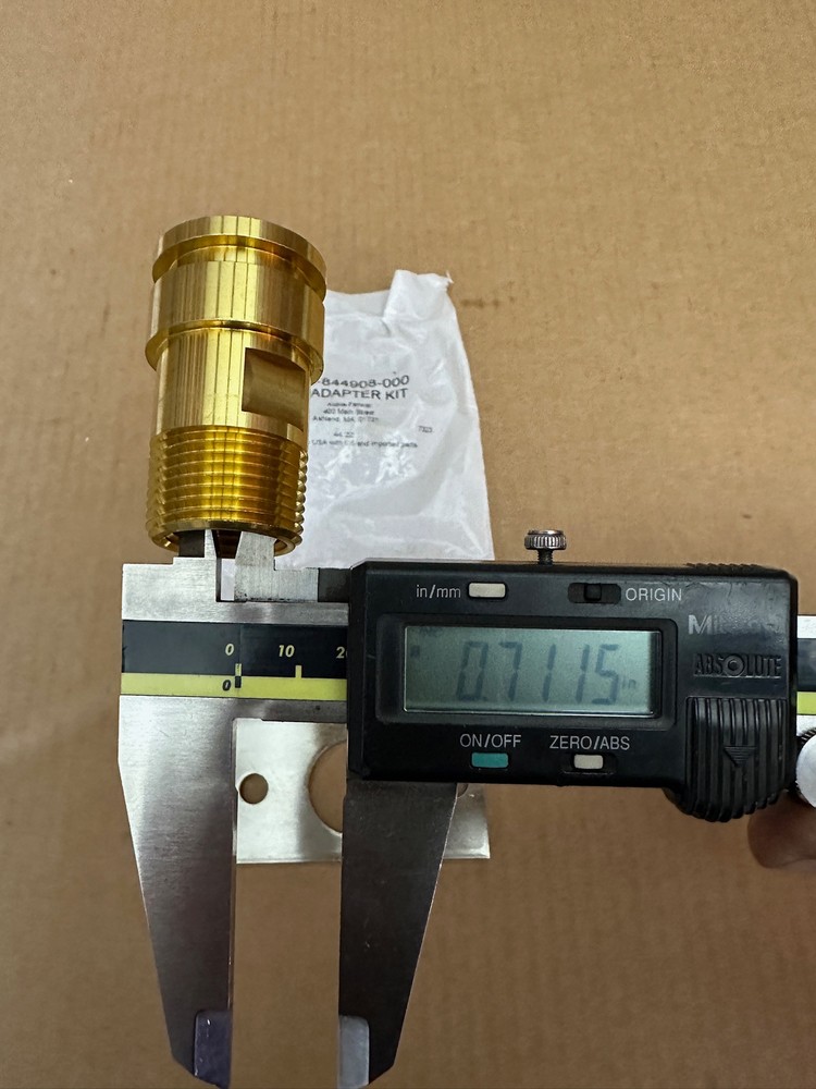 Kidde Range Guard Discharge Adapter Kit Co2 Fire Supression System 83-844908-000