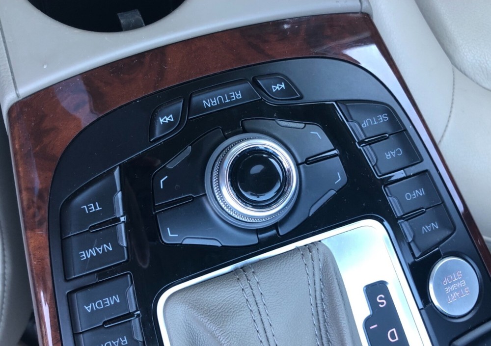 Center Console Navigation Joystick Mini Button Cover Cap For Audi A4 A5 A6 Q5 Q7