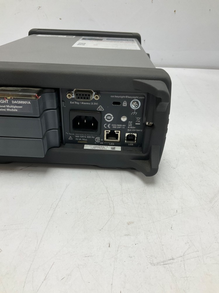 KEYSIGHT TECHNOLOGIES DAQ970A DATA ACQUISITION SYSTEM W/KEYSIGHT DAQM901A MODULE