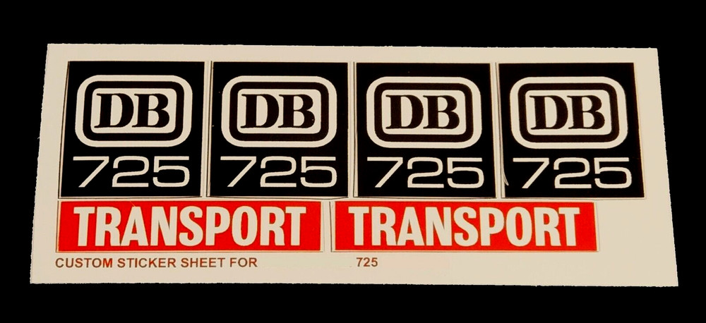 Custom Sticker for 725 Replacement Sticker for 725