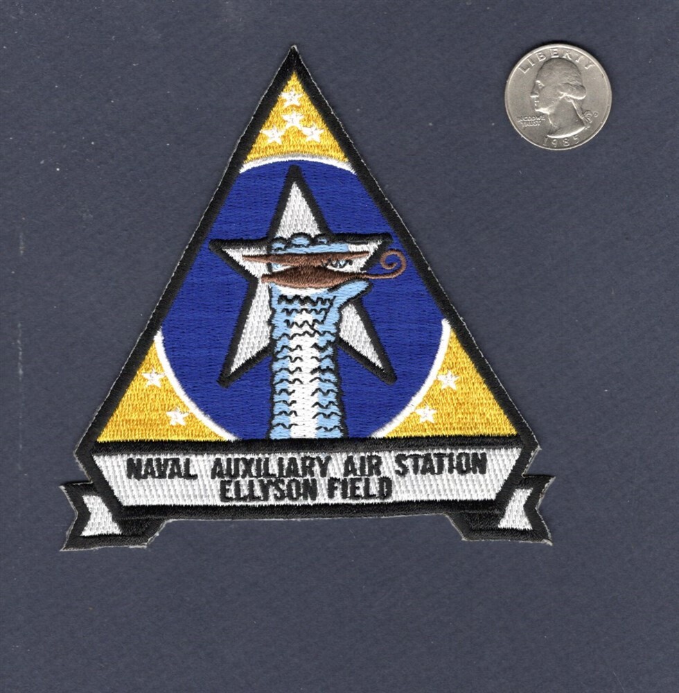NAAS Naval Auxiliary Air Station ELLYSON FIELD US NAVY Helicopter Squadron Patch