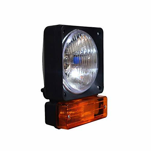 JCB 12v Head Light Lamp Left Side with Indicator Telehandler Backhoe JCB 2CX 3C