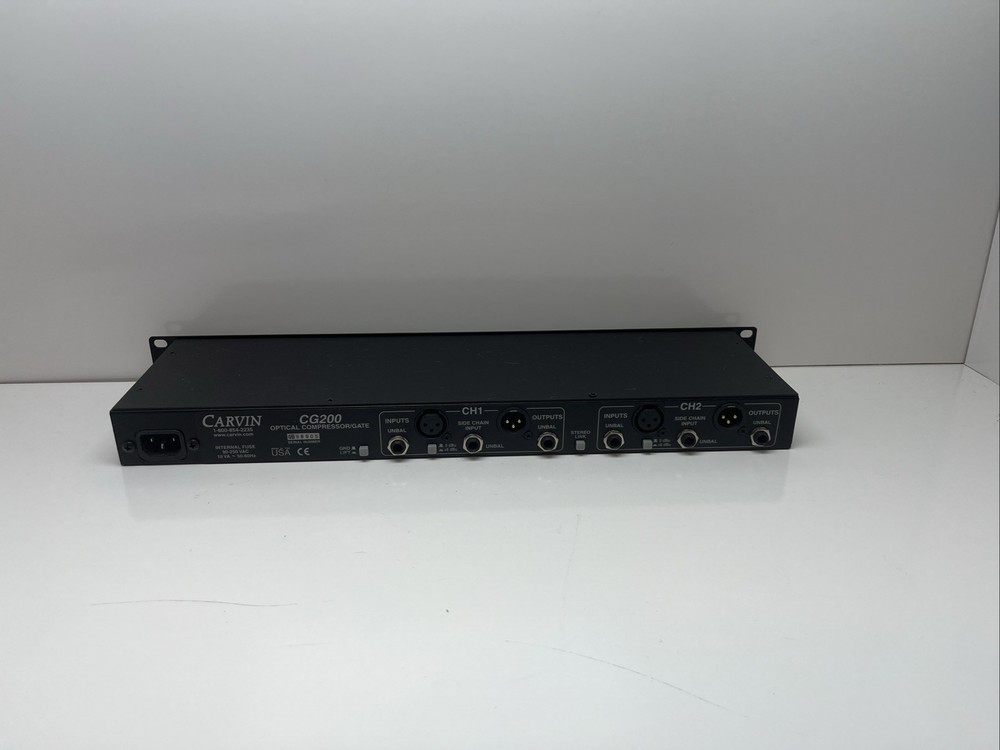 Carvin CG200 Optical Compressor Gate No Cables Read Description