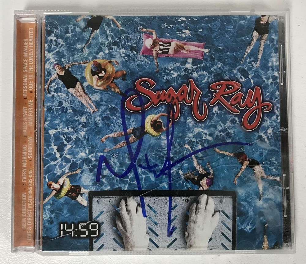 Mark McGrath Signed Autographed "Sugar Ray" Music CD Compact Disc