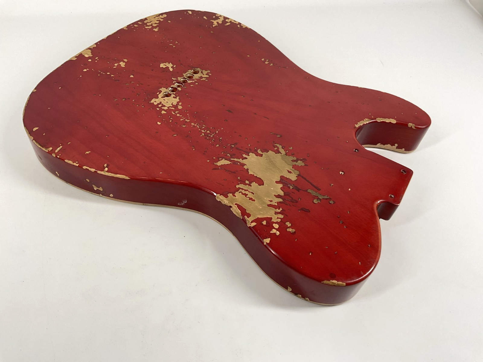 MJT Official Custom Vintage Aged Nitro Guitar Body by Mark Jenny VTL Ash Goldtop