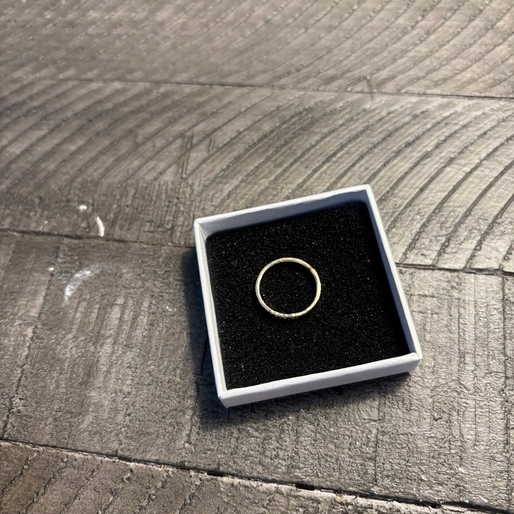 Stackable Dainty “Persist” Ring Size 6