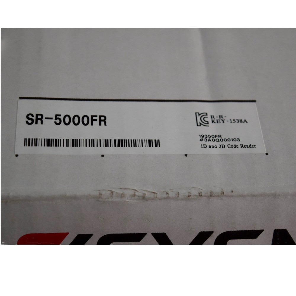 NEW Keyence SR-5000FR Bar Code Reader 5.0 Megapixel CMOS Auto Focus IP65