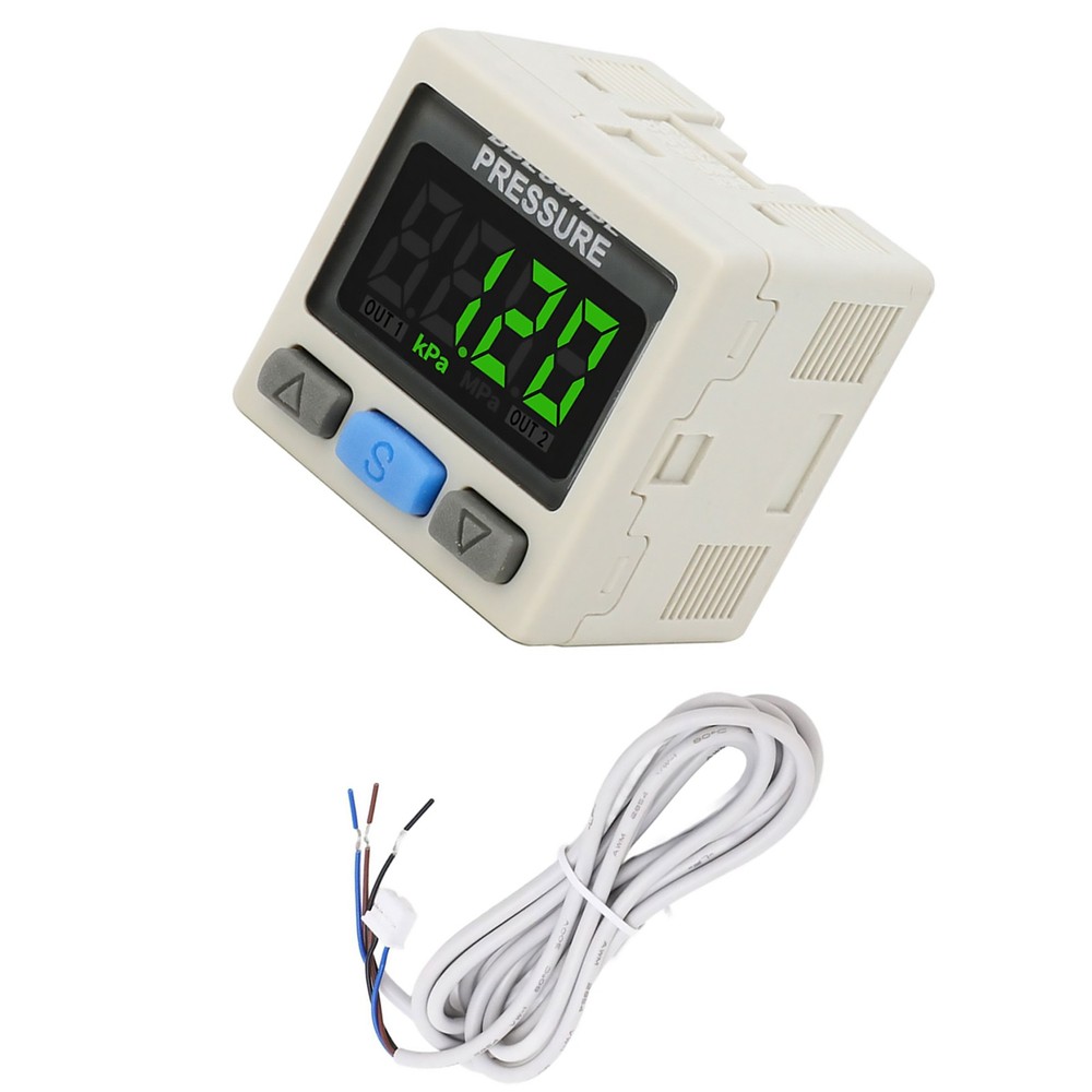 12-24V Digital Pressure Switch RC 1/8 Pneumatic Vacuum Digital Controller Switch