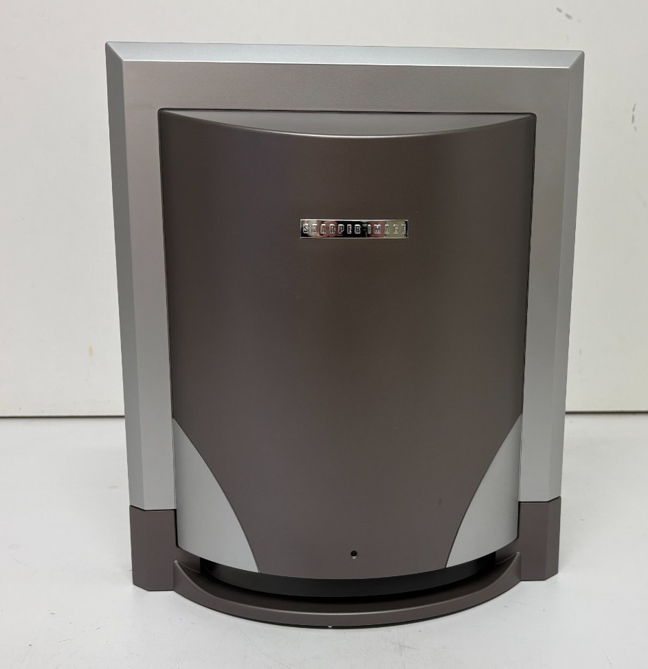 Sharper Image Sleek One-CD AM/FM Stereo System & Powered Subwoofer COMPLETE