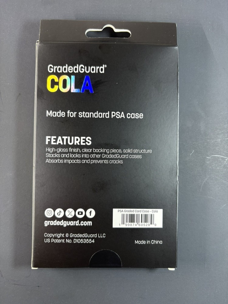 GradedGuard PSA Graded Case Guard Protector Cola Limited Edition