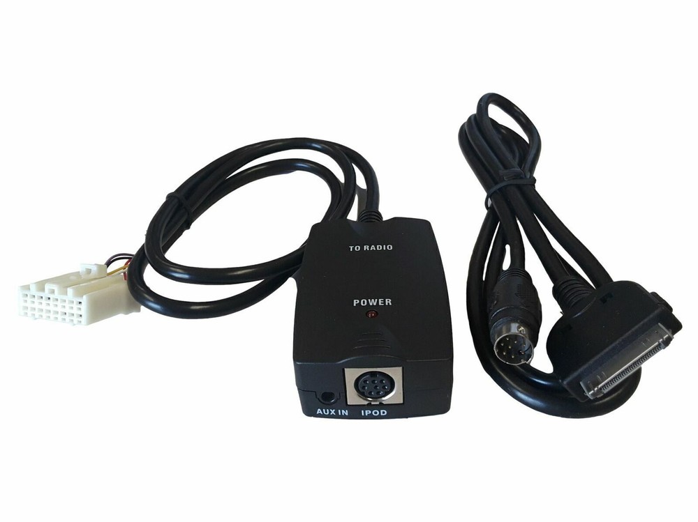 iPod iPhone Auxiliary Input Module for Mazda Factory Radios.