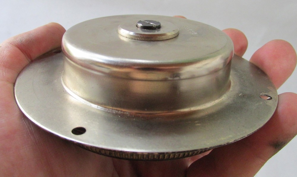VINTAGE NAUTICAL DASHBOARD CHRONOMETER? CLOCK, RUN SOMETIME ,USED, FOR RESTORE
