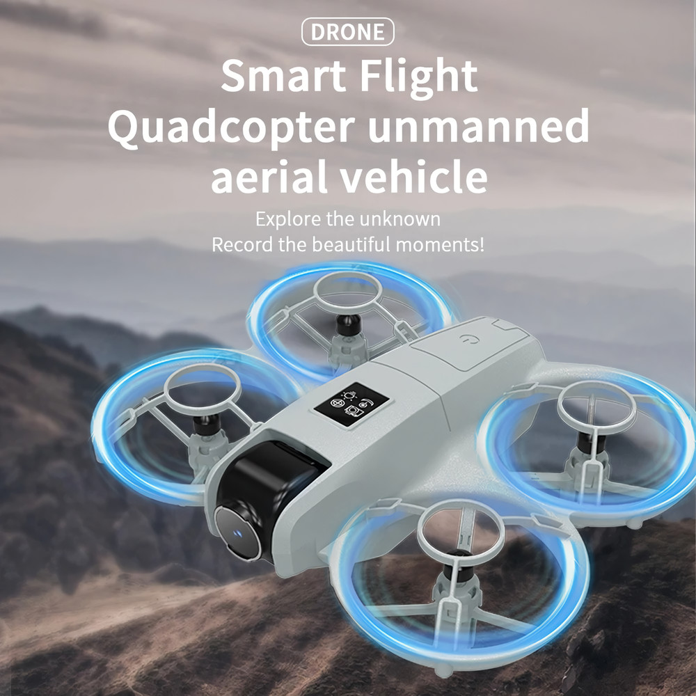 🟢V2 Mini Drone 4K WiFi FPV 180° HD Camera Altitude Hold Foldable. DE 🟢
