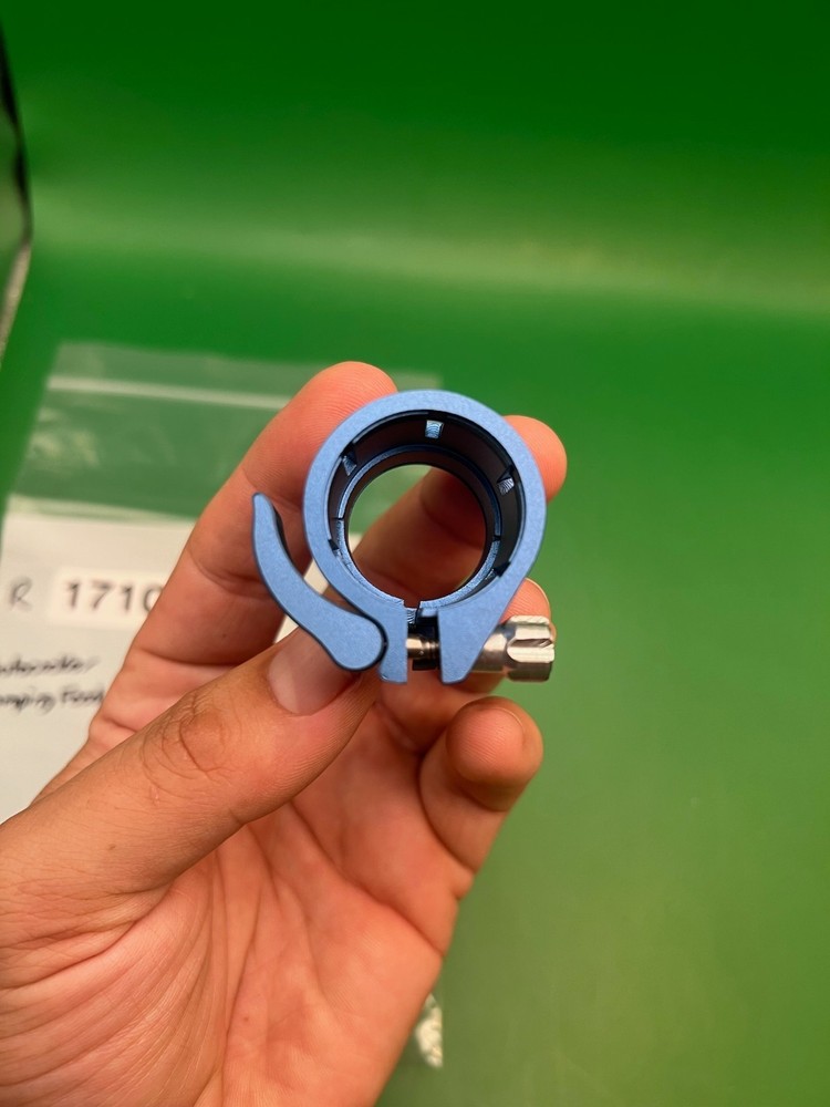 Autococker Clamping Feedneck Blue