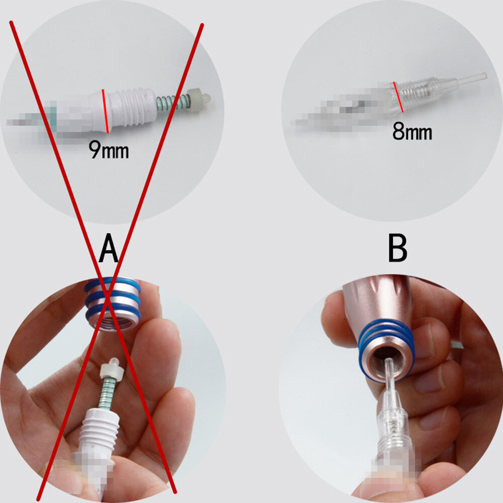 Replacement Screw Tattoo Cartridge Needles Microblading Needles for Derma Tools