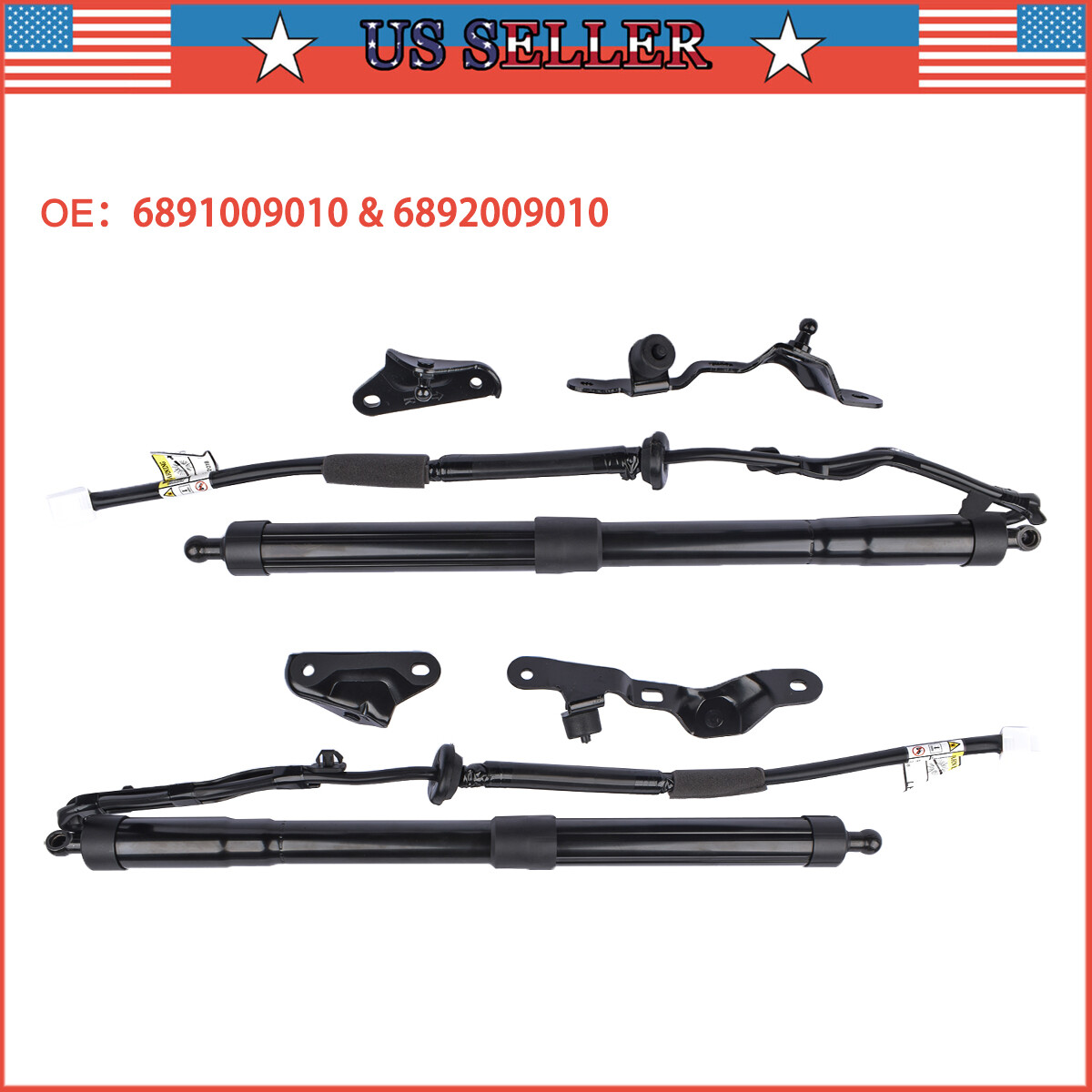 Pair Tailgate Power Hatch Lift Support Struts for 13-18 Toyota RAV4 2.5L Limited
