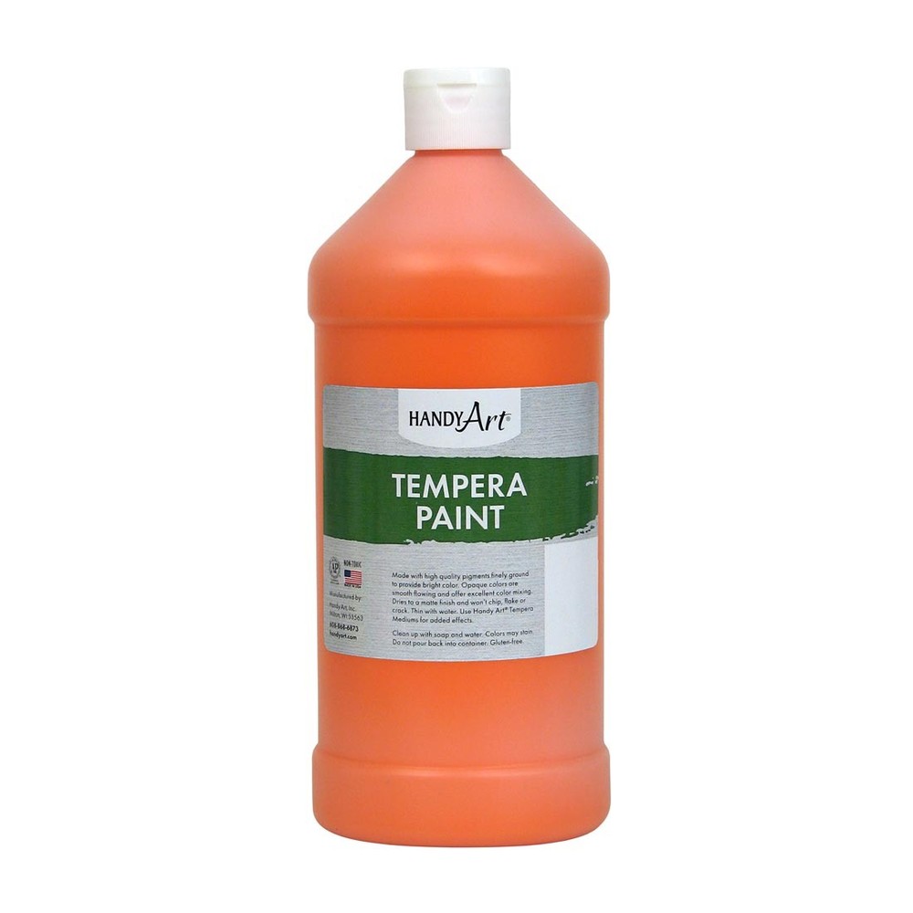 Handy Art Tempera Quart Orange