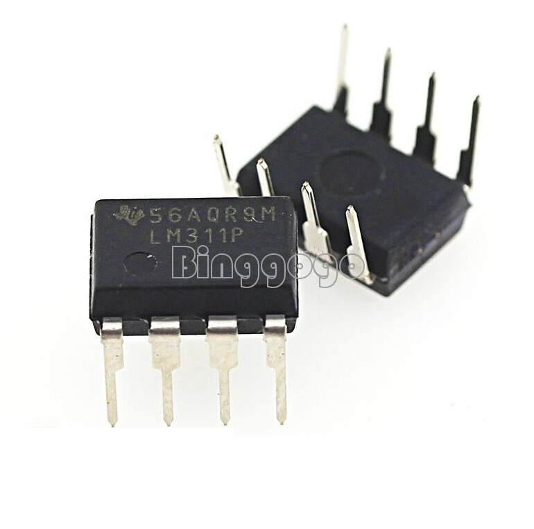 10PCS LM311 LM311P IC DIFF COMP W/ STROBE DIP-8 NEW
