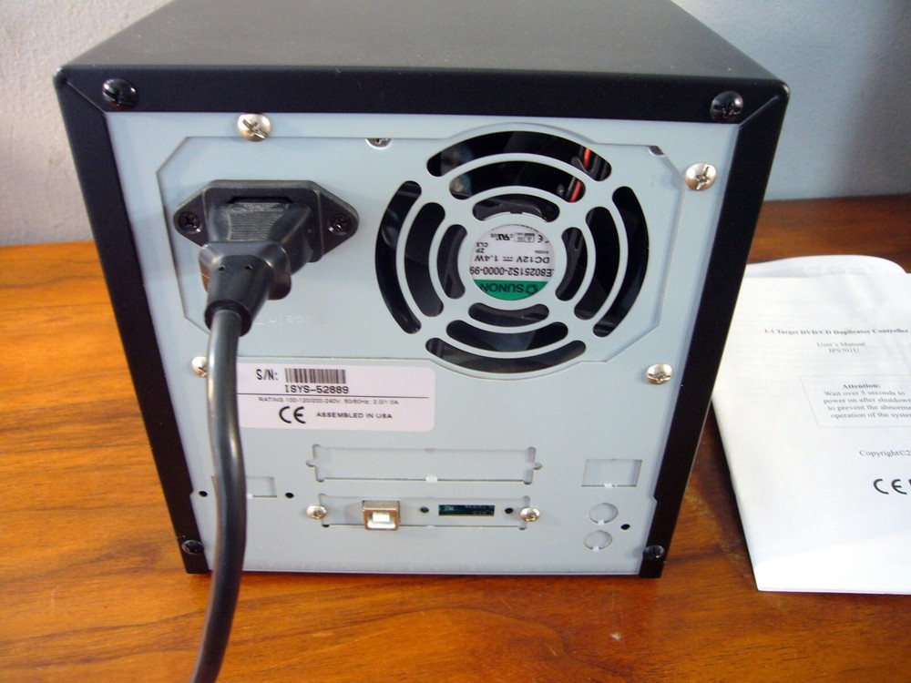 Produplicator JPS701U version 2.60 cd duplicator Tested