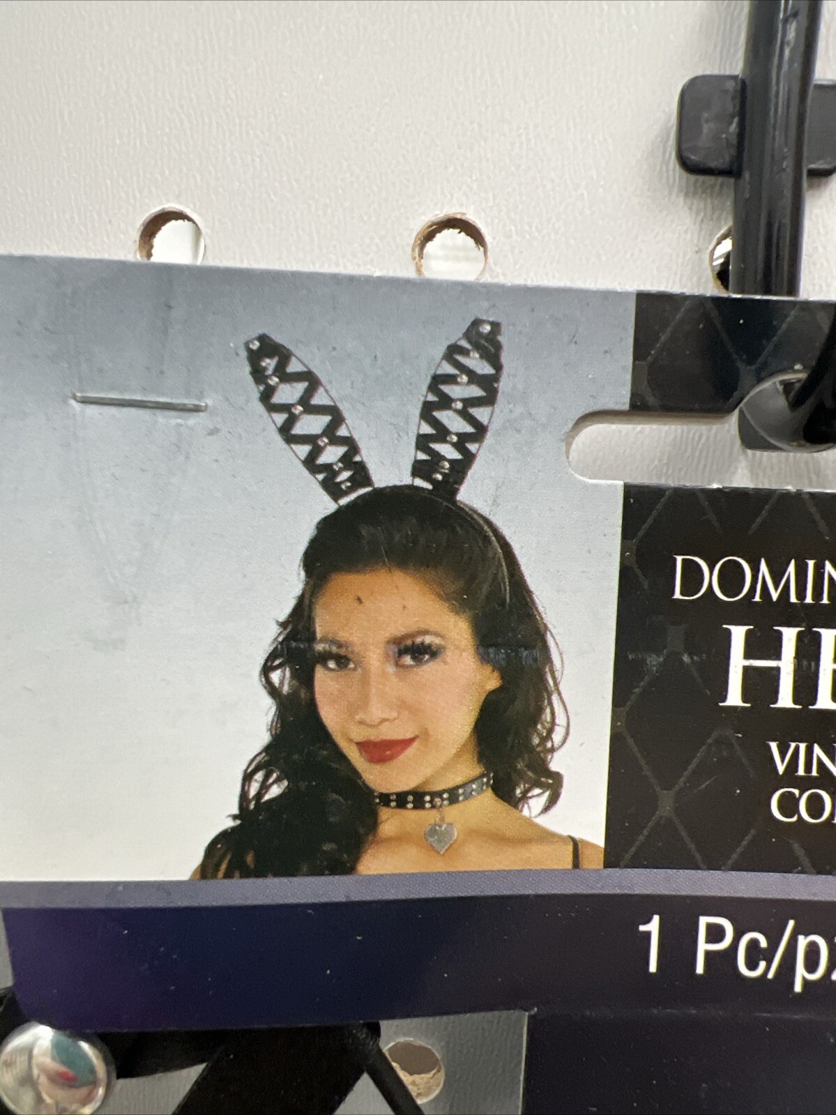 Domineering Bunny Ears Headband- One Size- 1 Piece Halloween costume cosplay