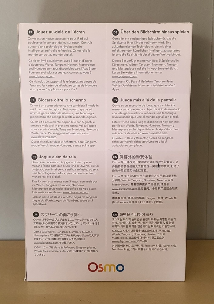 Osmo Genius Kit Learning System for Tablets Home School