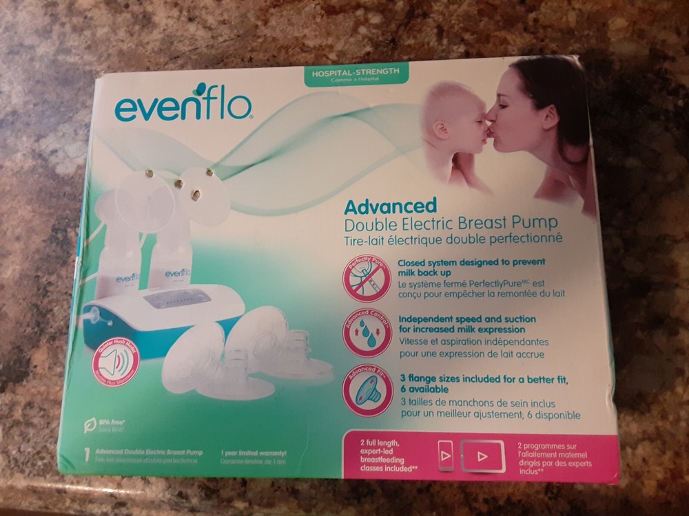 Evenflo Advanced Double Electric Breast Pump New