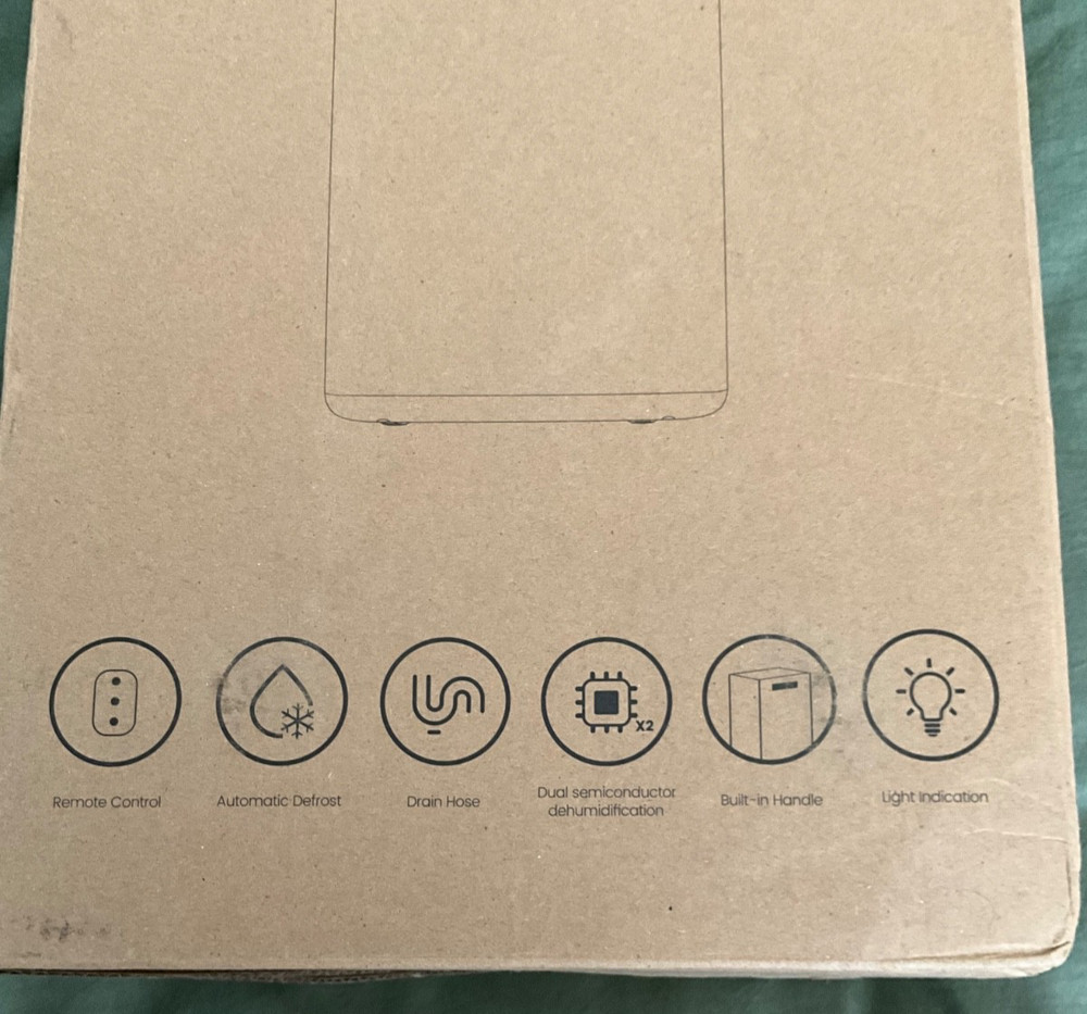 LUFTENTFEUCHTER PORTABLE DEHUMIDIFIER MODEL: DRYBOX2000 OPEN BOX PORTABLE