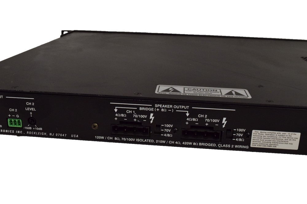 CRESTRON AMP-2210T | Used | A