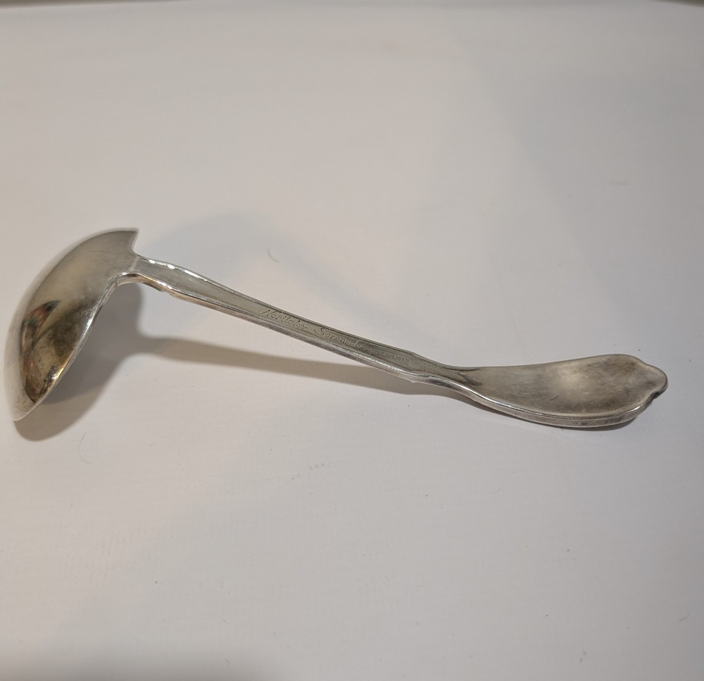 Noritake Silver Plated Gravy Spoon