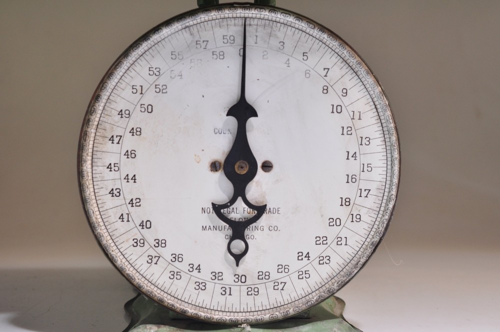 Vintage Pelouze Scale - 60 lb scale