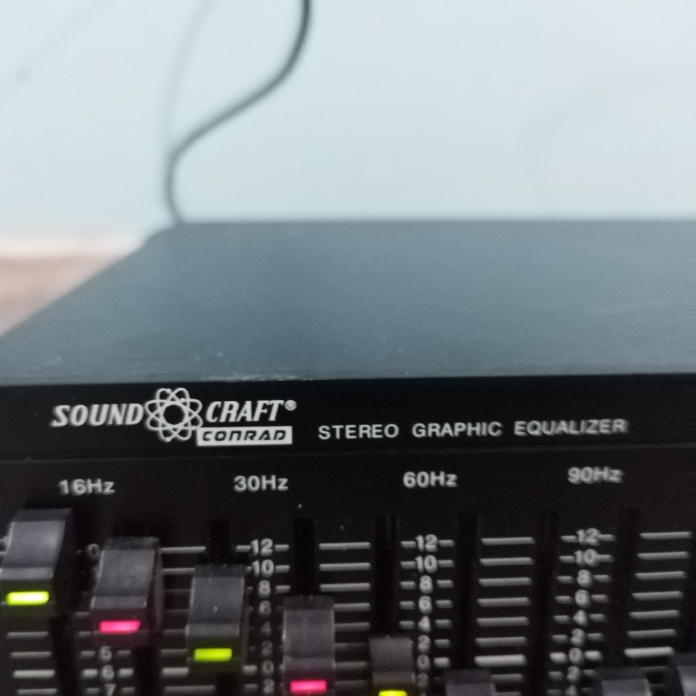 Sound Craft Conrad Stereo Graphic Equalizer