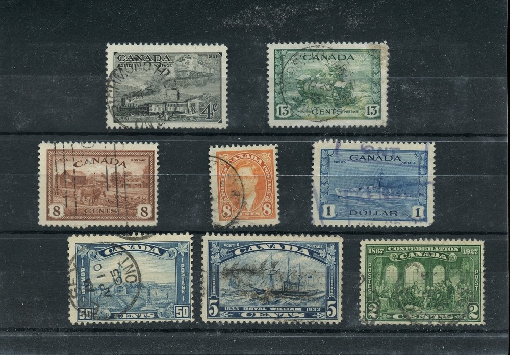 Grand Pre, War Issue etc.  Canada used