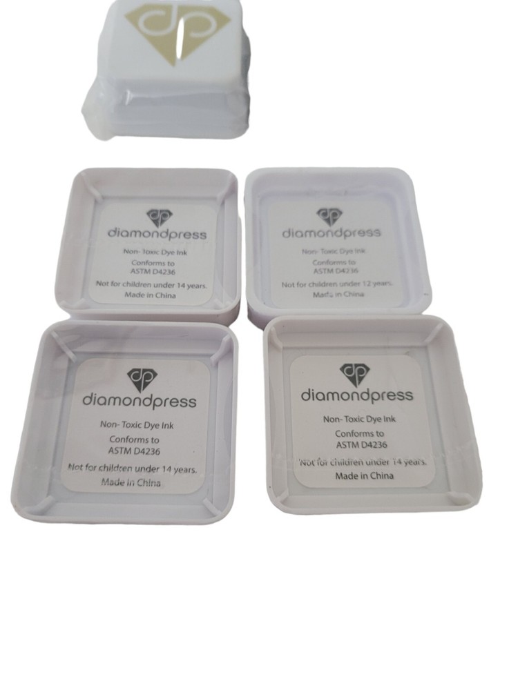Diamond Press 9 Dye ink pads - NEW