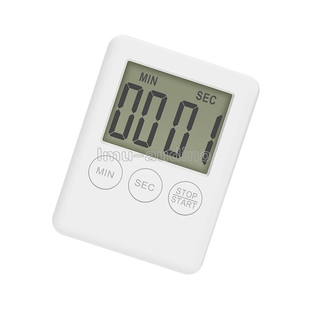 Large LCD Digital Kitchen Cooking Timer Count-Down Up Clock Loud Alarm Magnetic