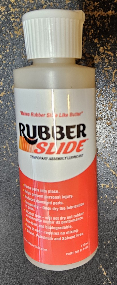 RUBBER SLIDE Temporary Assembly Lubricant