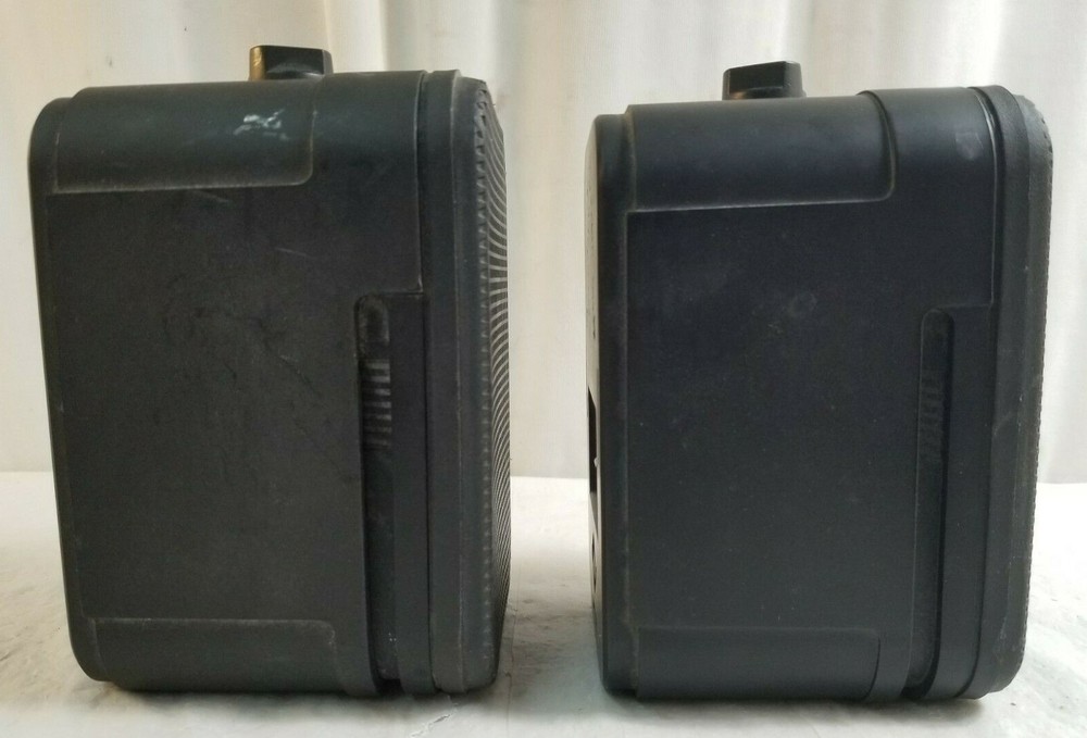 Pair LIFELINE 4.5" x 7" Amplification System Speakers