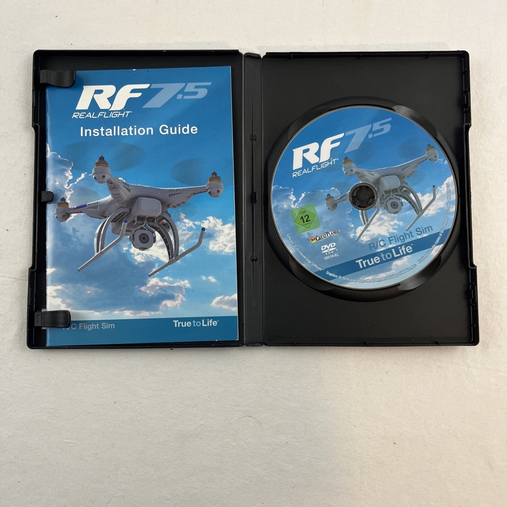 RealFlight 7.5 w/ Wired Transmitter Interface and DVD