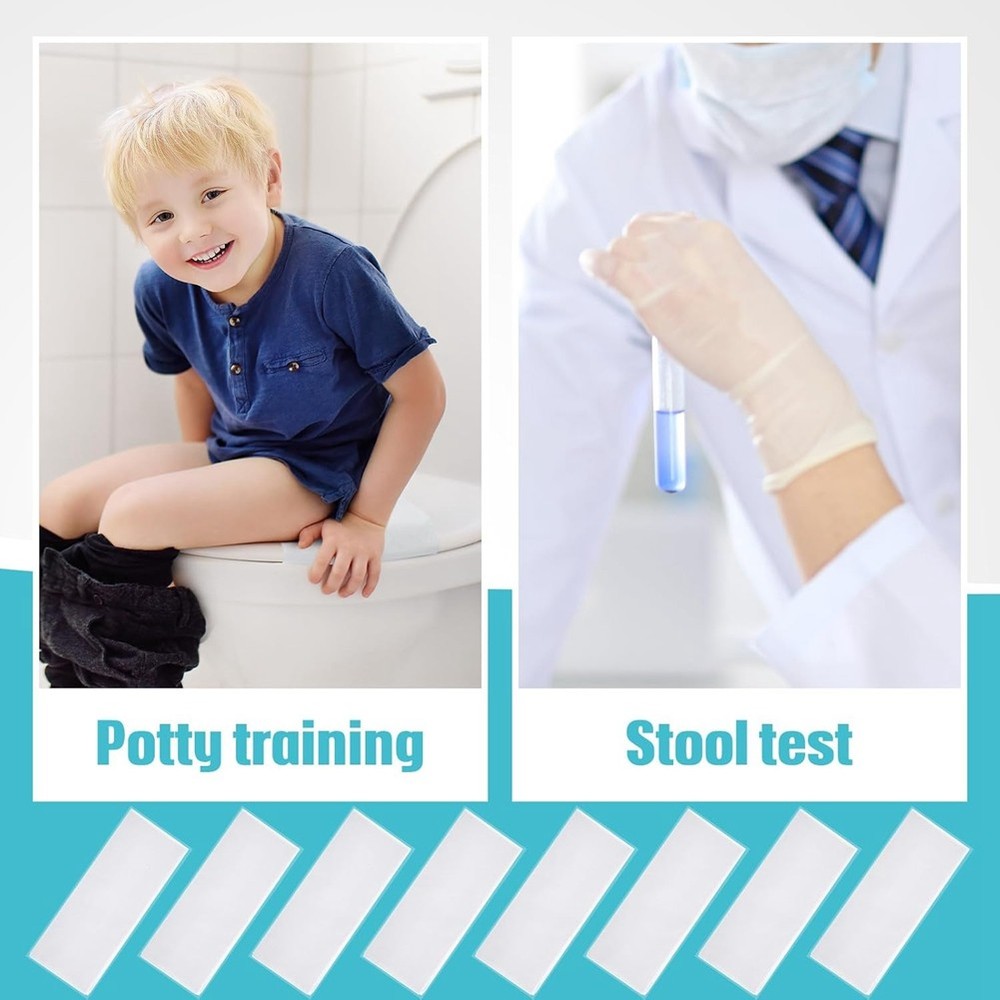 50 Pcs Flushable Stool Sample Collection Sheet Specimen Collector Stool1829