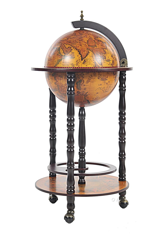 Nautical Globe Bar Table