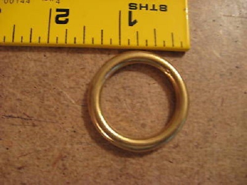 1 " Solid Brass O Rings SCA  (Pack Of 10)