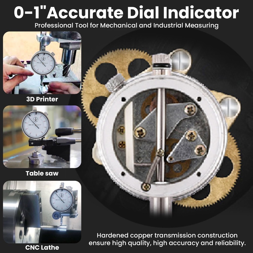 Dial Indicator Magnetic Base Precision