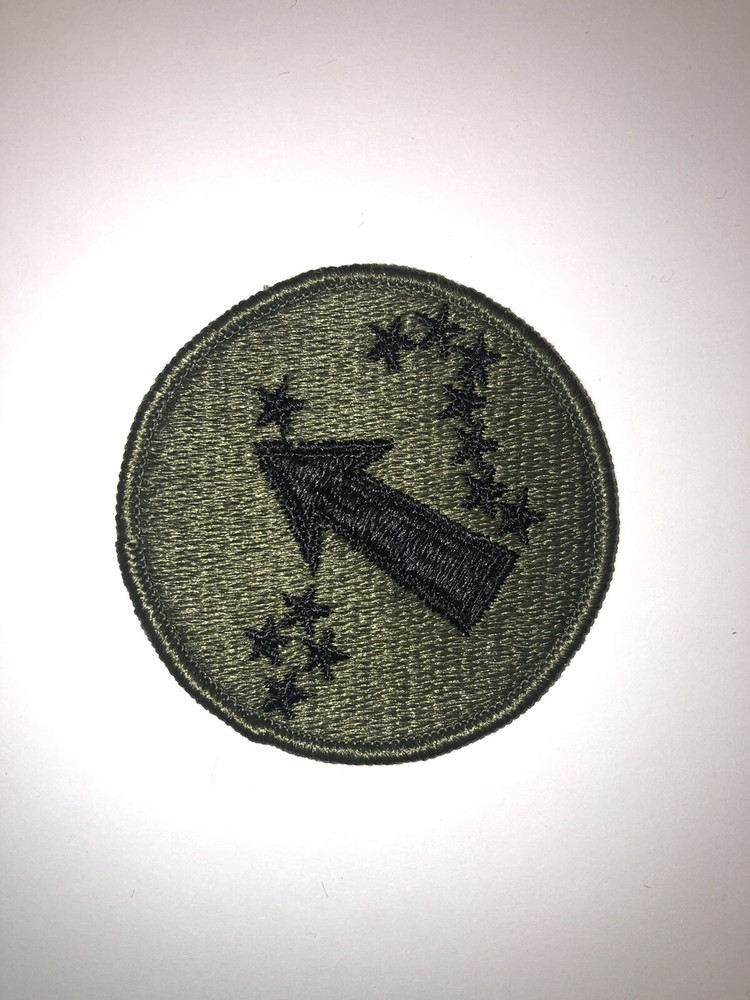 Pacific Ocean Area Command Subdued U.S. Army Shoulder Patch Insignia