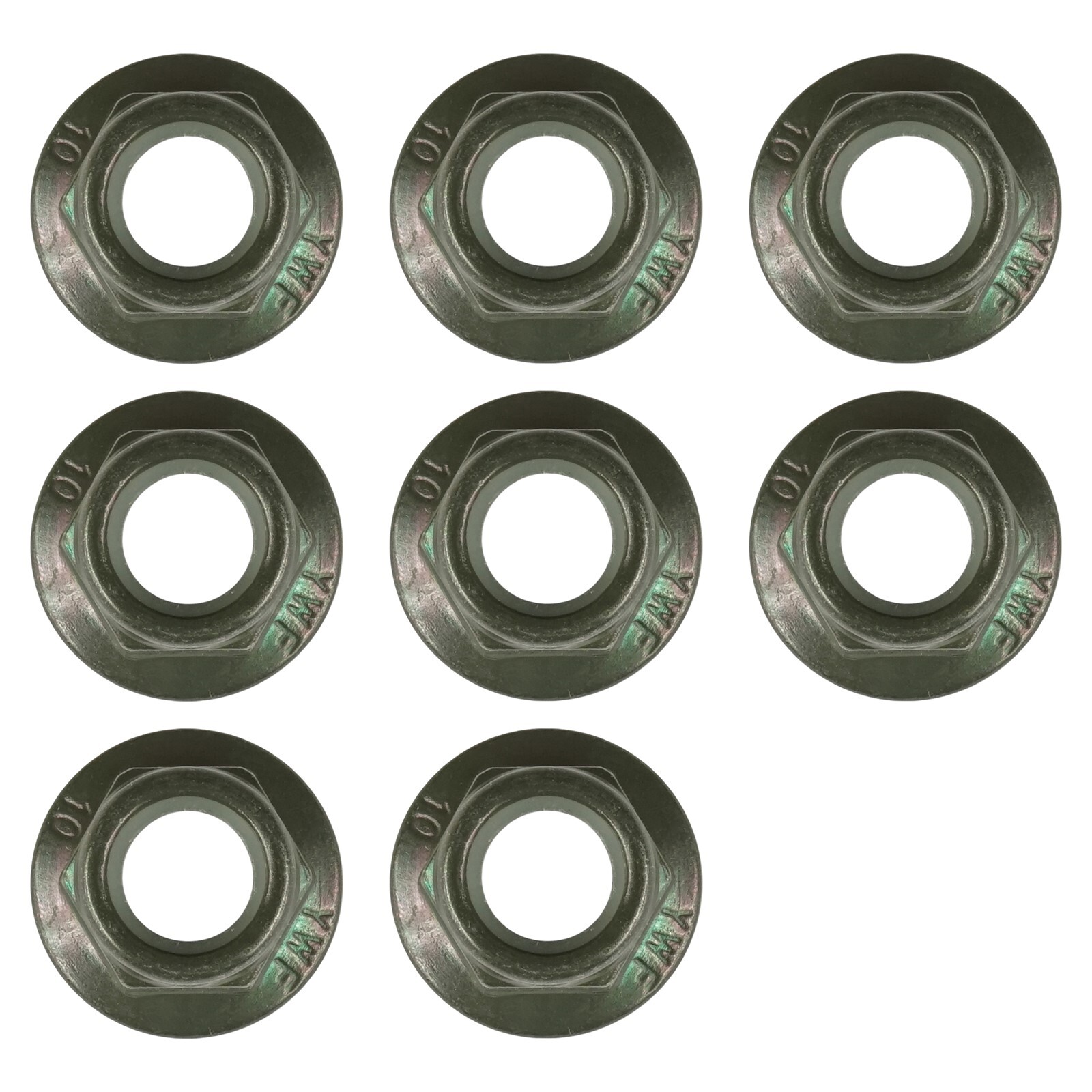 8x Engine Mount Flanged Nylon Lock Nut for Polaris 7547333