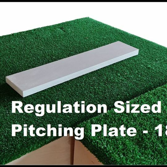 8 Inch Portable Baseball Pitching Mound w/ Modular Base Ages 12-15