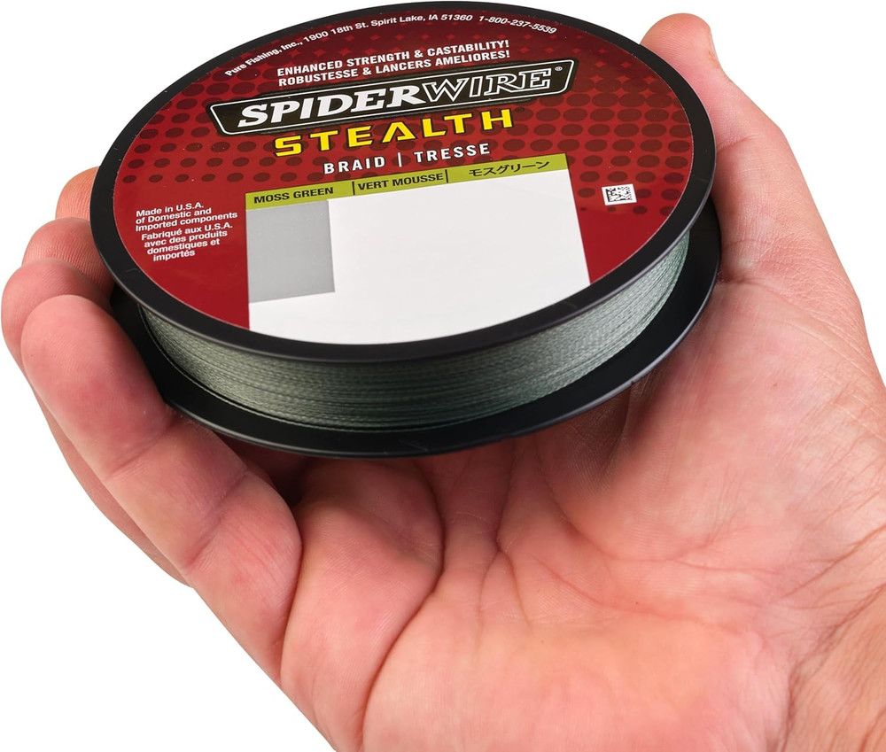 Spiderwire Stealth Braid 15lb Break Strength 200 Yards